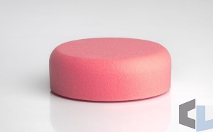 Gąbka polerska na rzep różowa 150 mm