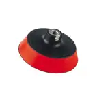 Mocowanie tarczy polerskiej SOFT czerwone 120 mm