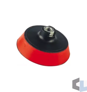 Mocowanie tarczy polerskiej SOFT czerwone 120 mm